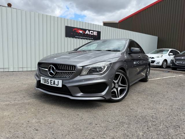 Mercedes-Benz CLA 1.6 CLA 180 AMG Sport 4dr Saloon Petrol Grey