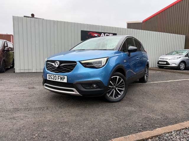 Vauxhall Crossland X 1.2T [130] Elite 5dr [Start Stop], FSH, 2 keys Hatchback Petrol Blue